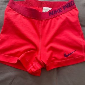 Small Nike Pro DRI-FIT shorts